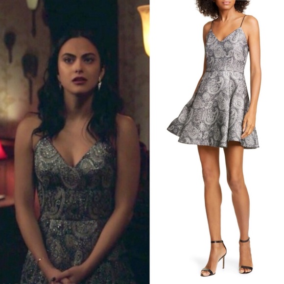 alice and olivia annette dress